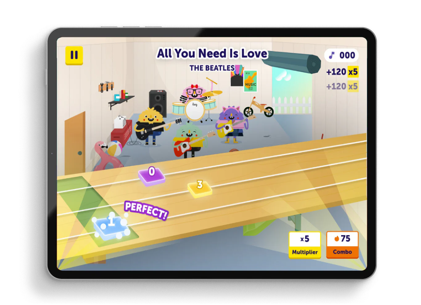 beatles + loog mini guitar - Image 7