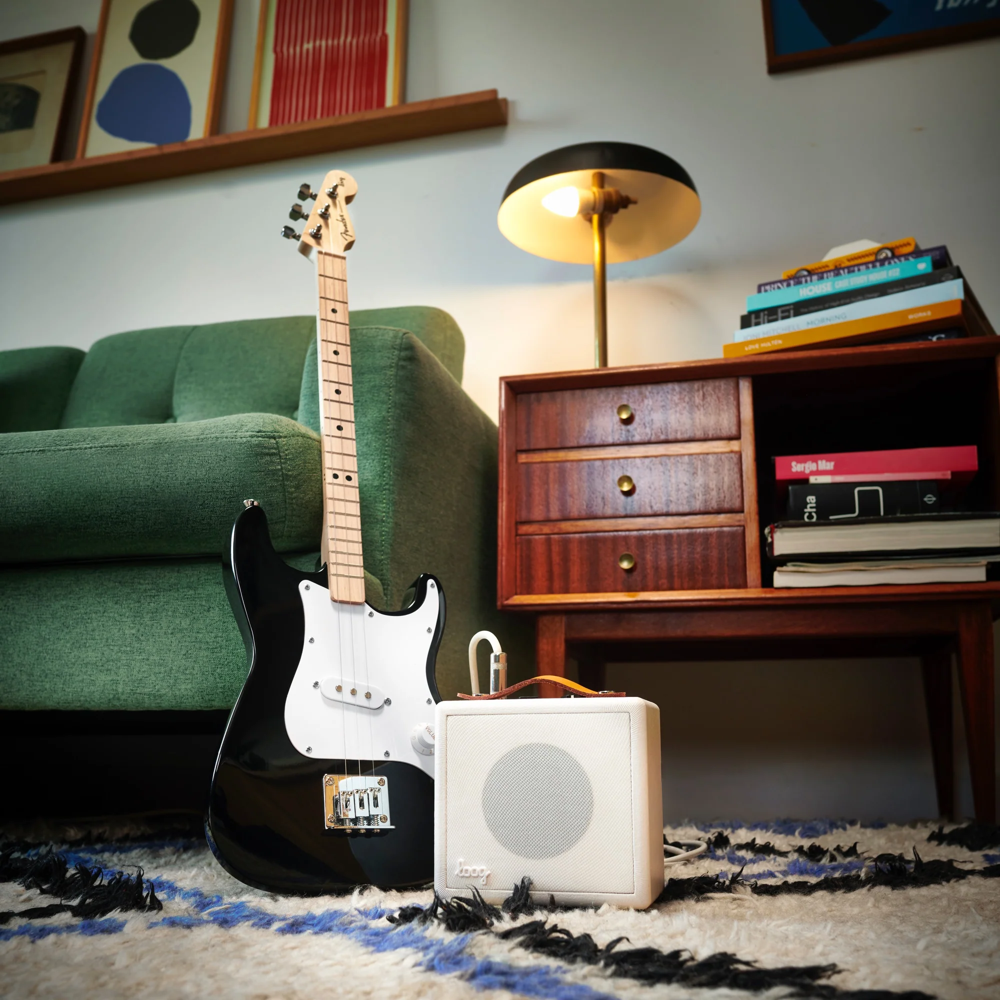 fender x loog stratocaster electric guitar - Image 8