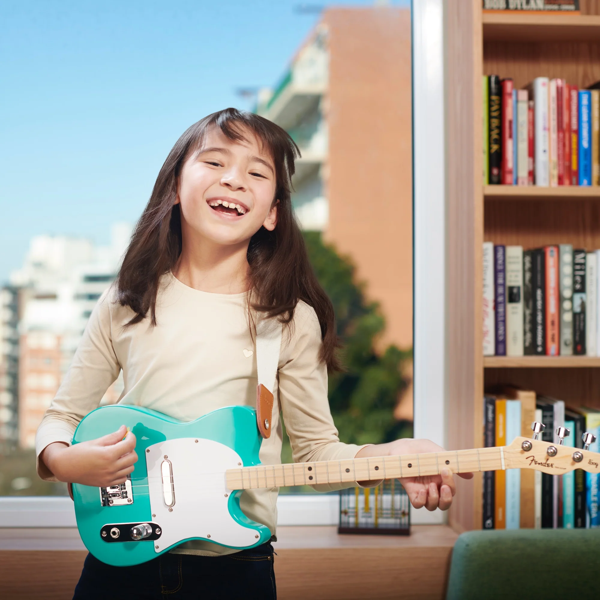 fender x loog telecaster electric guitar - Image 6