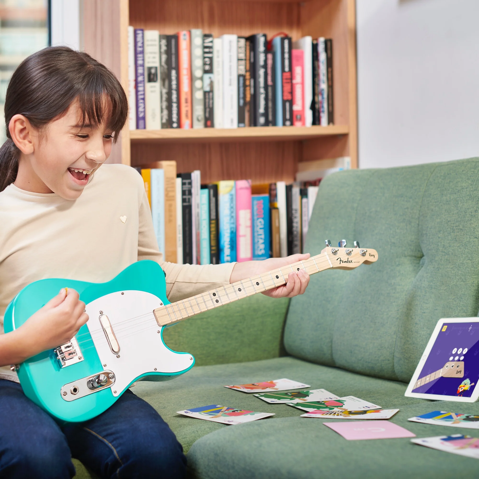 fender x loog telecaster electric guitar - Image 7