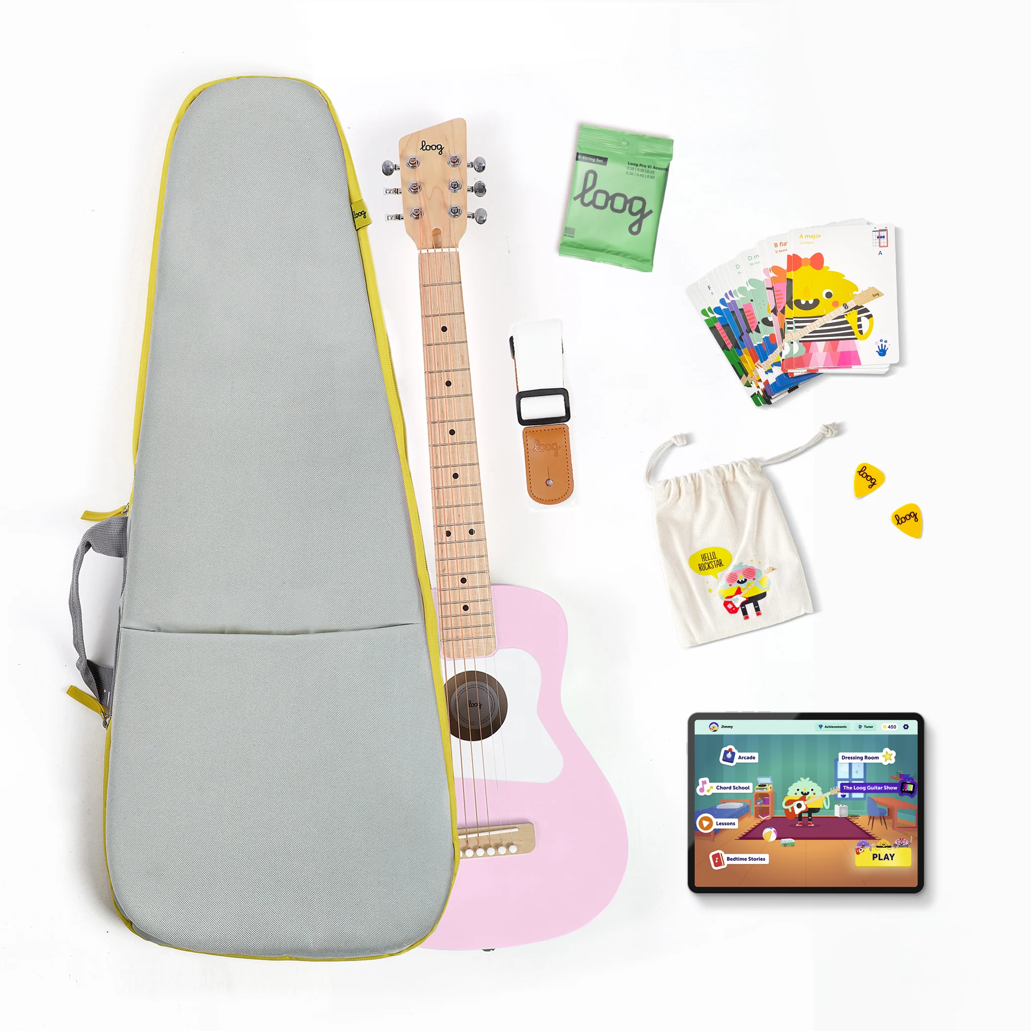 loog pro 6 acoustic bundle - Image 11